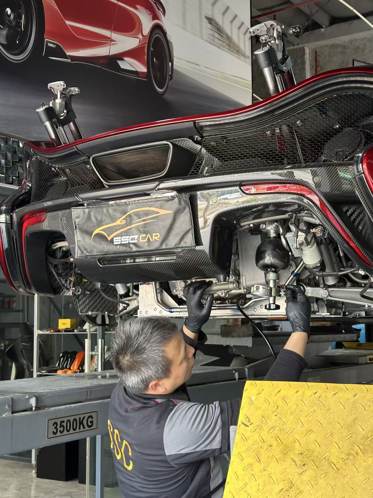 迈凯伦P1 原厂保养案例1