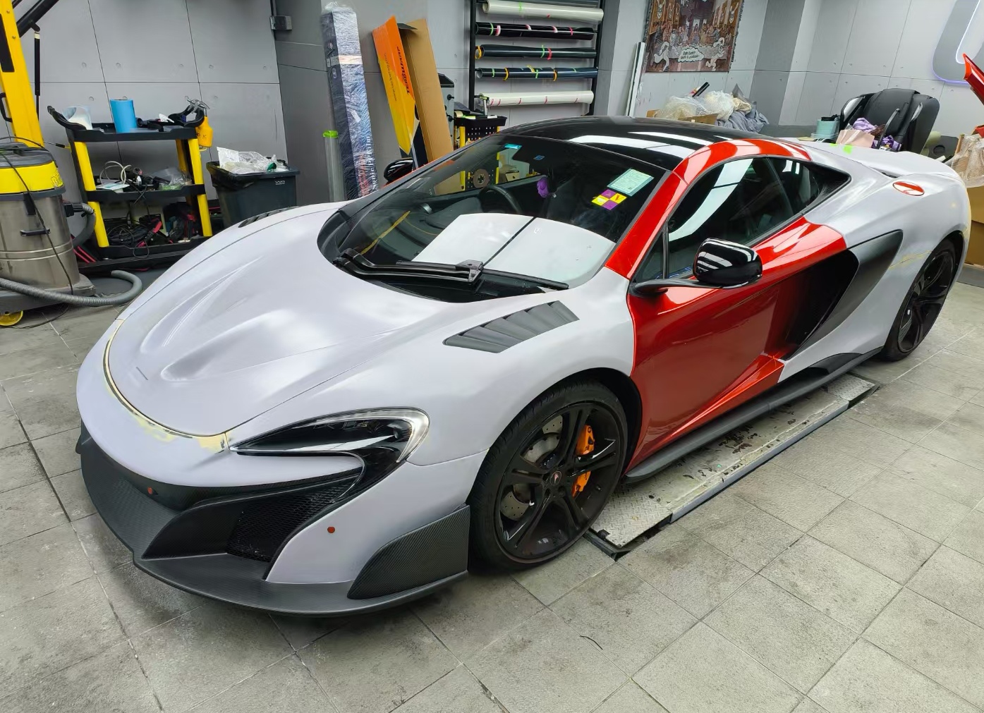 迈凯伦碳纤维改装件2